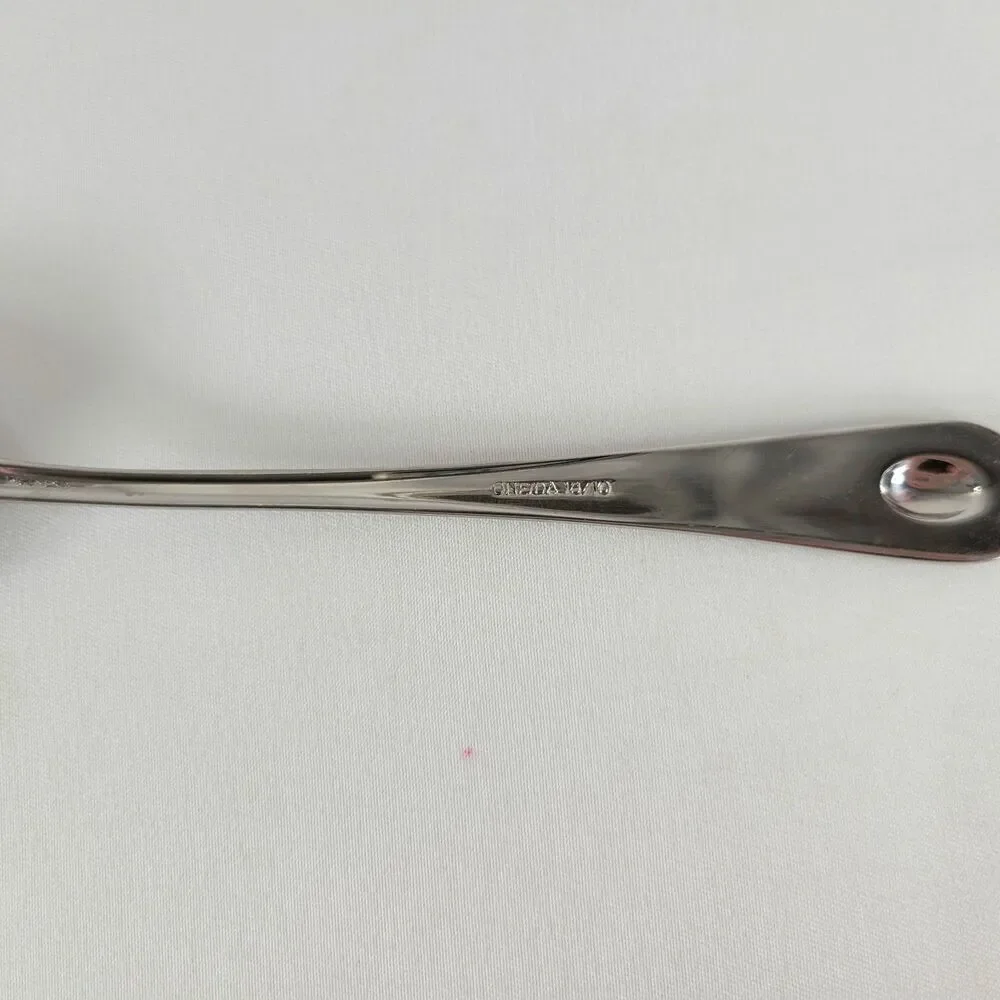 Oneida Satin Jupiter 18/10 Stainless Flatware Set 6 Teaspoons Retro 90s Y2K